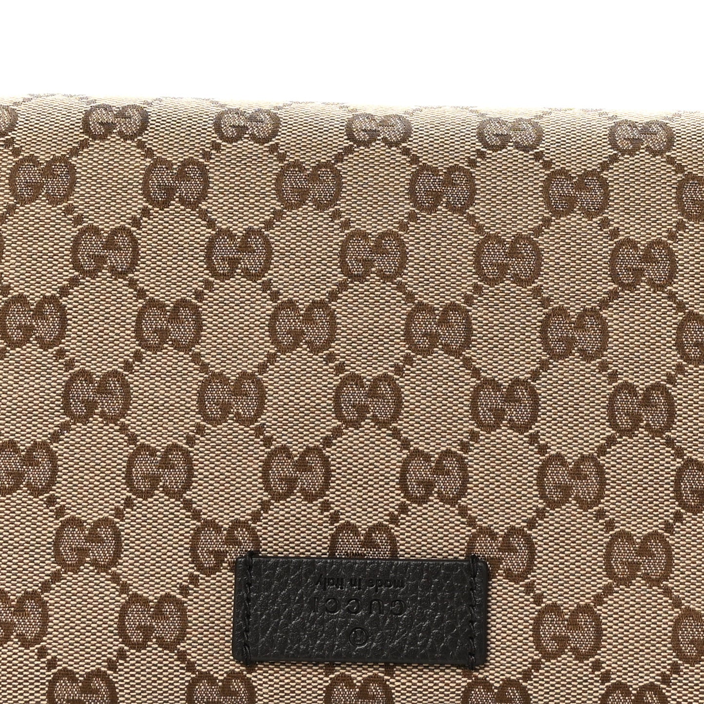 Monogram Dollar Calfskin Belt Bag Beige Ebony Testa di Moro Marrone Scuro