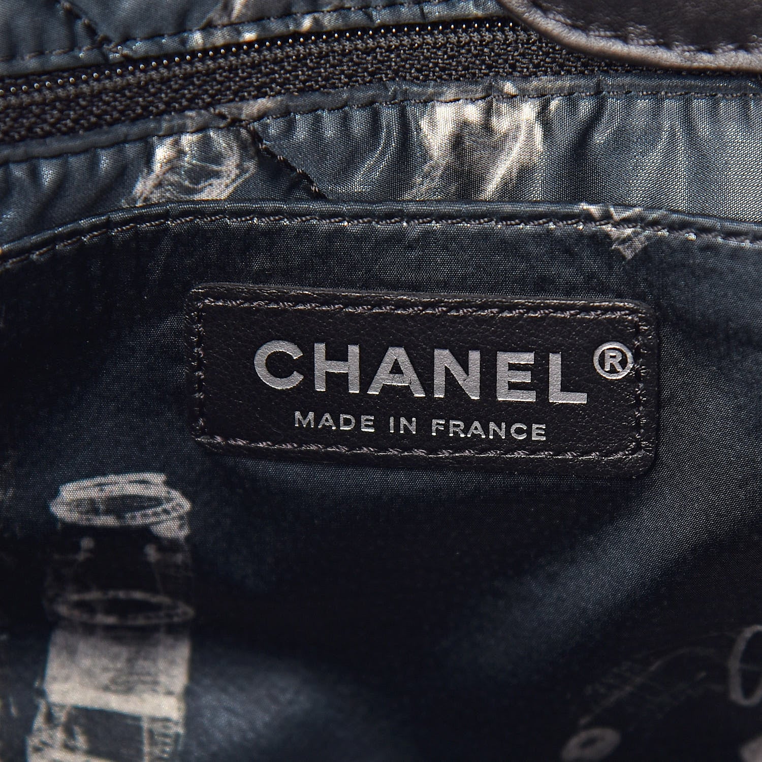 Chanel Aged Calfskin Chevron Small Big Bang Hobo Black 6 of 11