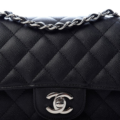 Chanel Caviar Quilted Mini Rectangular Flap Black 10 of 10
