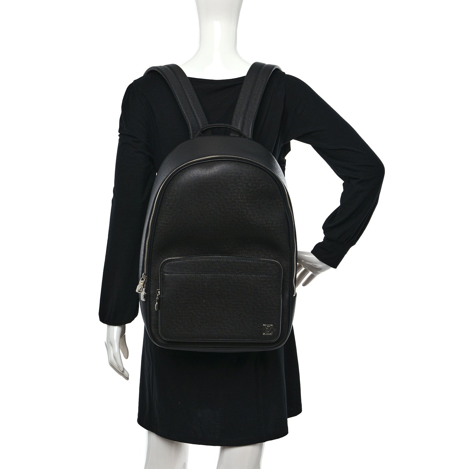Louis Vuitton Taiga Alex Backpack Black 3 of 8