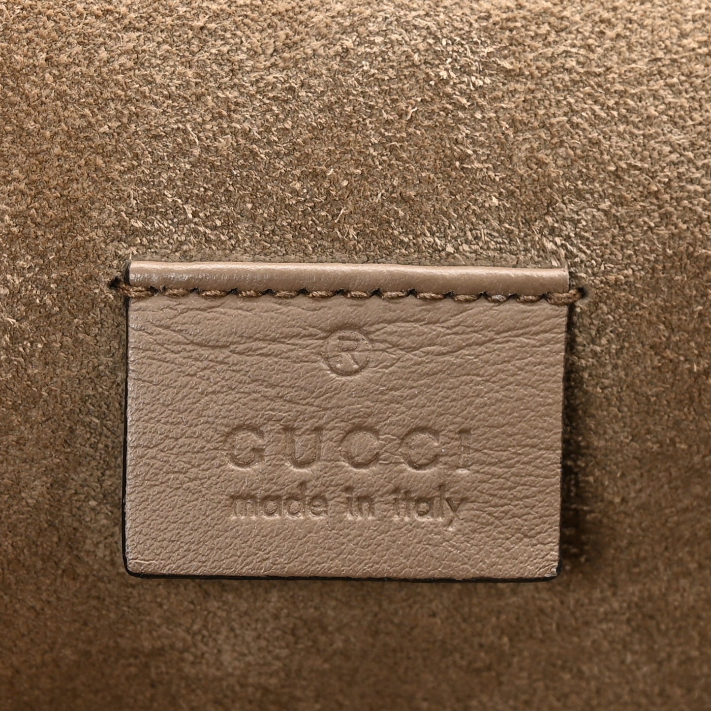 GG Supreme Monogram Medium Dionysus Shoulder Bag Taupe