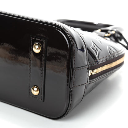 Louis Vuitton Vernis Alma BB Amarante 7 of 8
