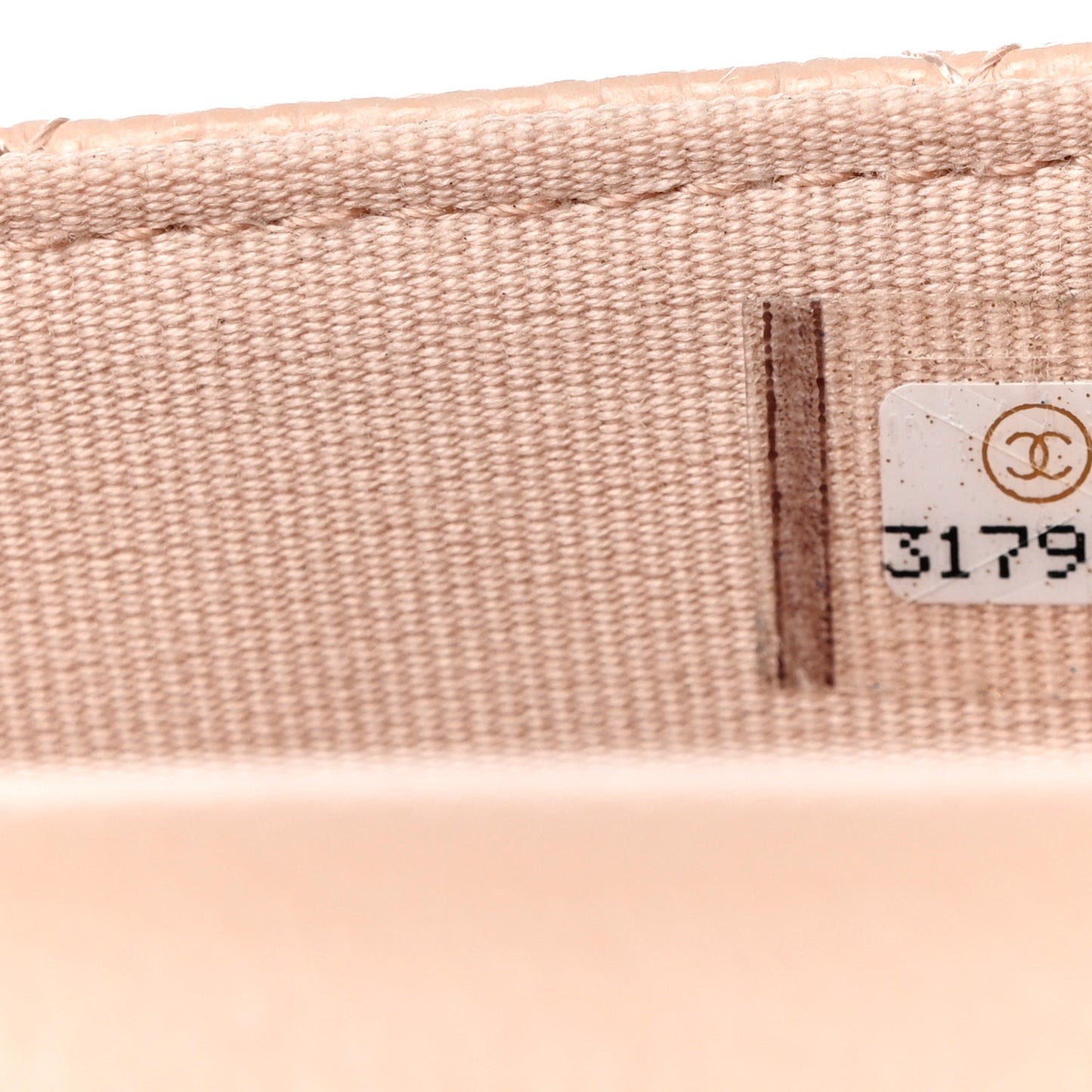 Caviar Quilted Mini Clutch With Chain Light Beige