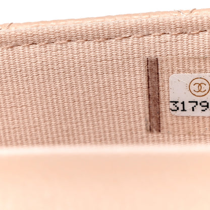 Chanel Caviar Quilted Mini Clutch With Chain Light Beige 8 of 8