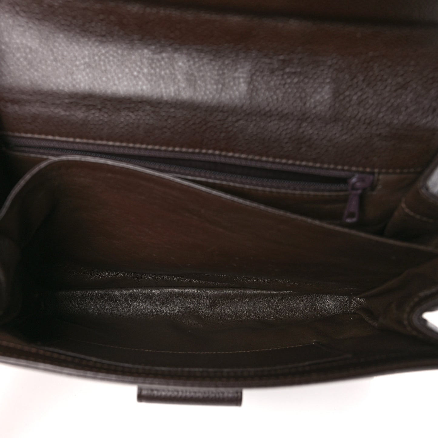Caviar Shoulder Bag Brown