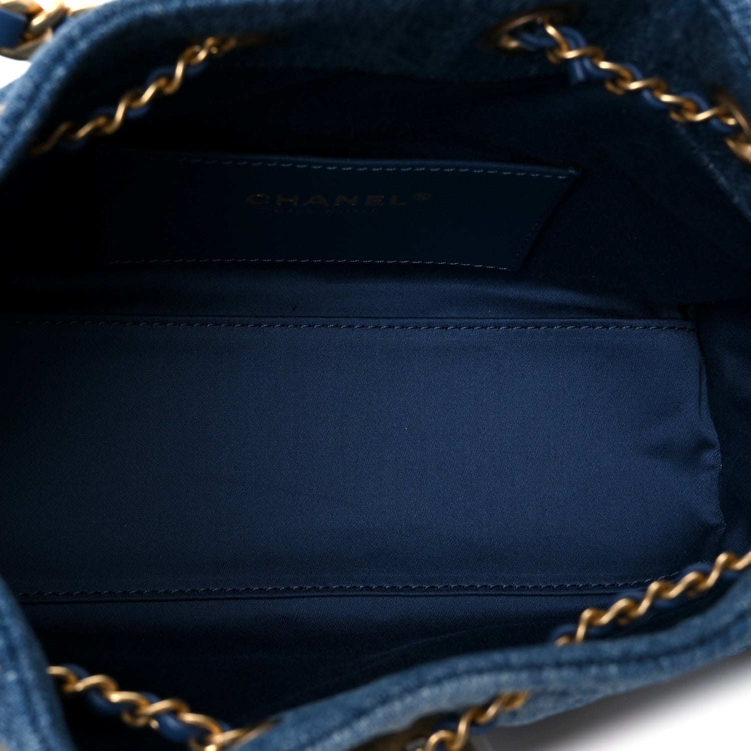 Chanel Washed Denim Quilted Mini Chanel 25 Handbag Blue 1820297 Chanel Washed Denim Quilted Mini Chanel 25 Handbag Blue 1820297