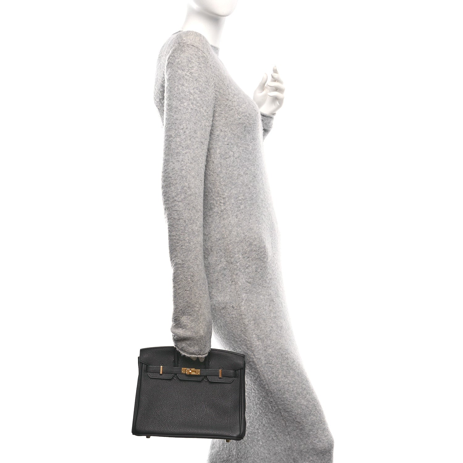 Hermes Togo Birkin 25 Black 2 of 11