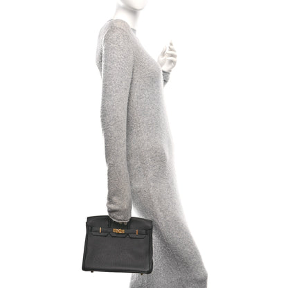 Hermes Togo Birkin 25 Black 2 of 11