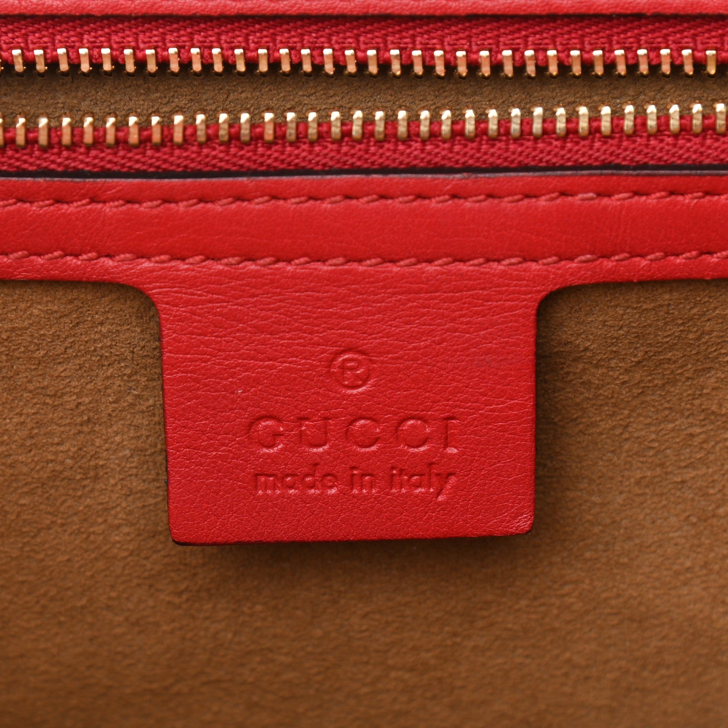 Gucci GG Supreme Monogram Calfskin Medium Padlock Shoulder Bag Beige Hibiscus Red New Rosette 6 of 12