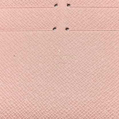 Louis Vuitton Damier Azur Pochette Felicie Chain Wallet Rose Ballerine 10 of 16