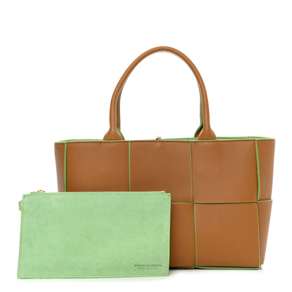Bottega Veneta Nappa Intrecciato Small Arco Tote Carmel Pistachio 1 of 9
