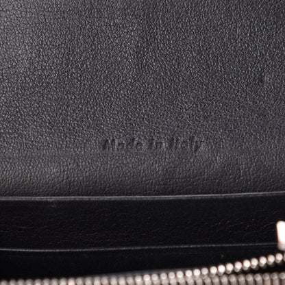 Celine Grained Calfskin Small Trotteur Multifunction Wallet Black 7 of 8