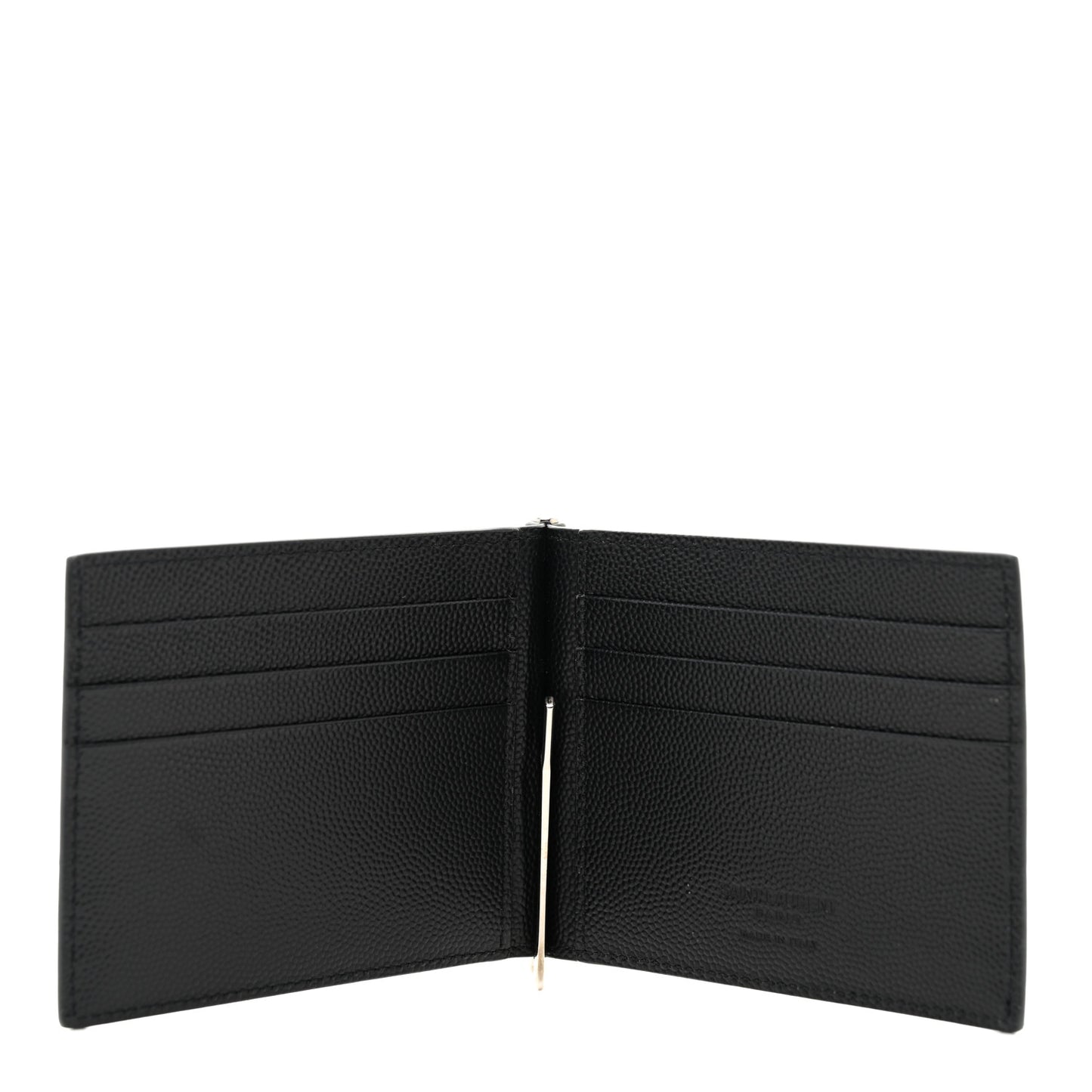 Grain De Poudre Bill Clip Card Case Black