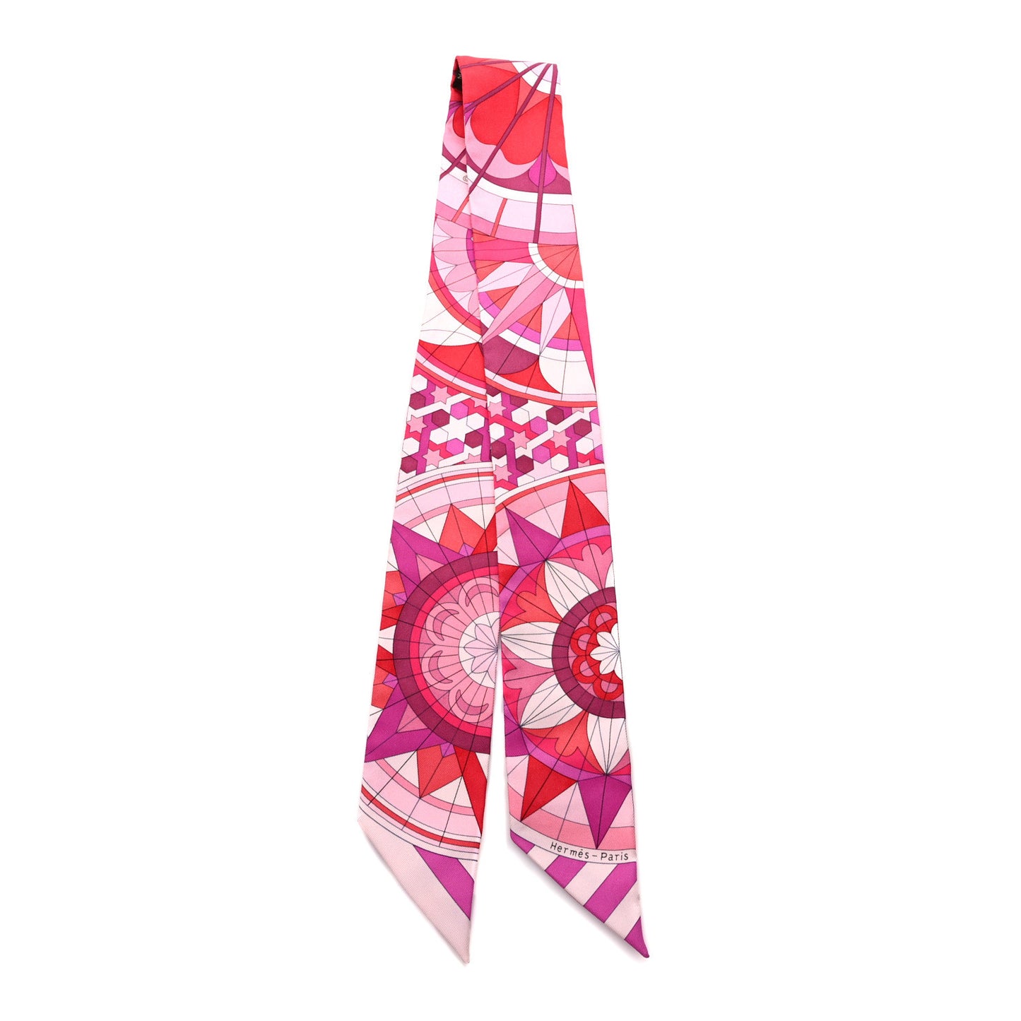 Silk Rose de Compas Twilly Fuchsia Prune Rouge