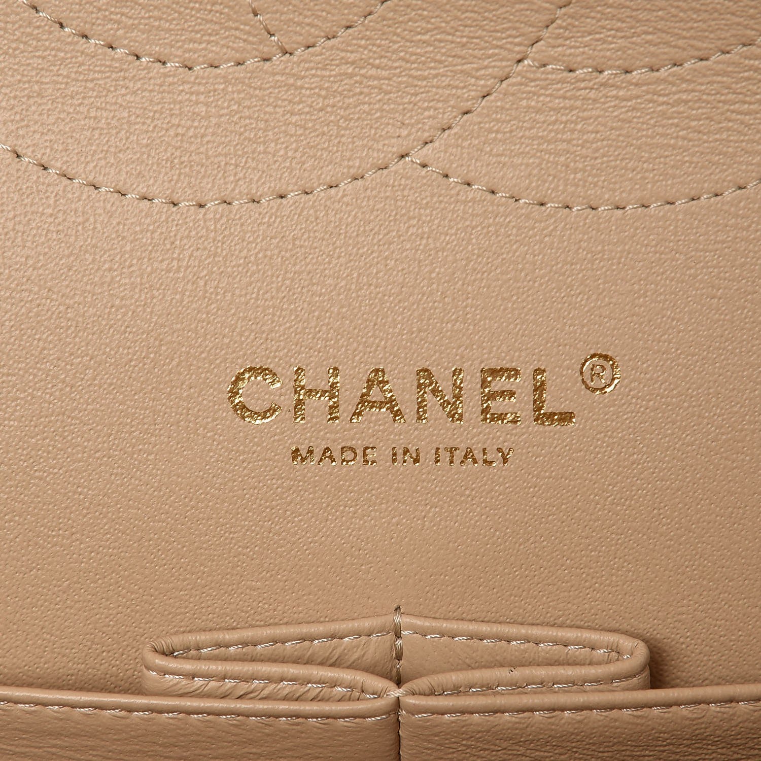 Chanel Caviar Quilted Jumbo Double Flap Beige Clair 6 of 9