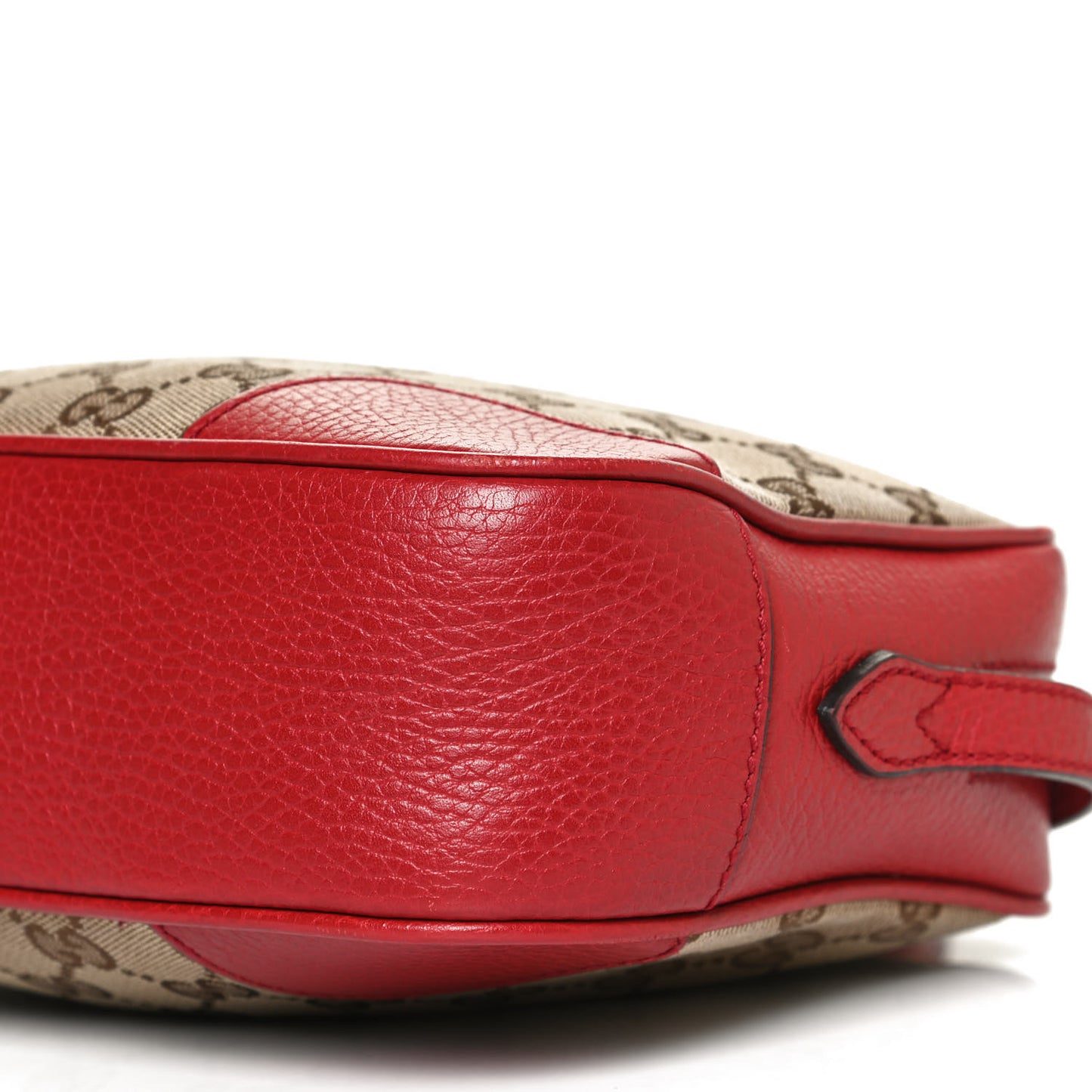 Monogram Mini Bree Messenger Bag Red