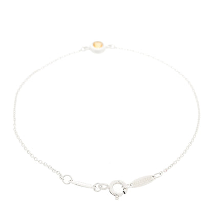 Tiffany Sterling Silver Citrine Elsa Peretti Color By The Yard Bracelet 2 of 4