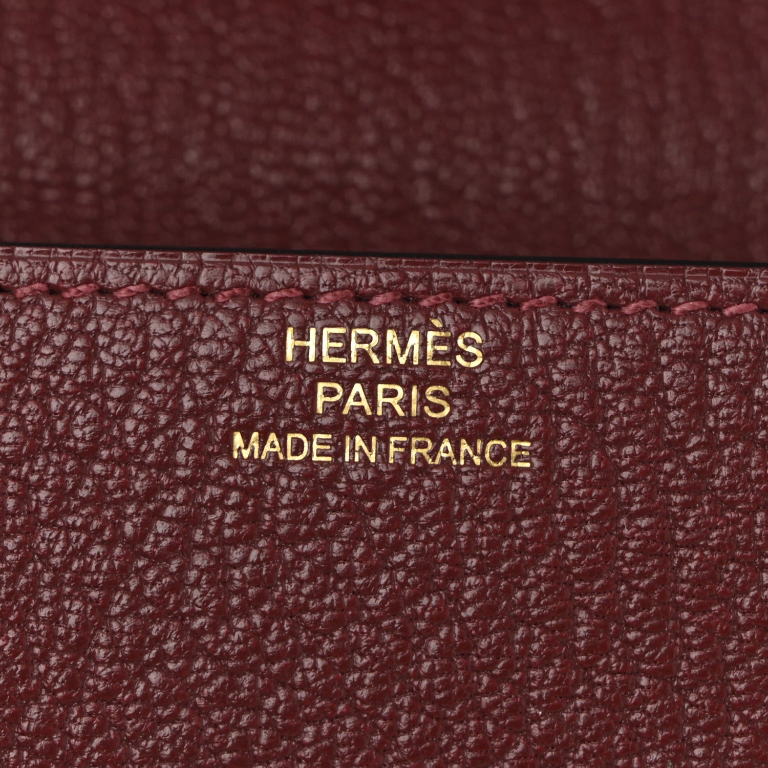 Hermes Chevre Mysore Cinhetic To Go Wallet Rouge H 11 of 19