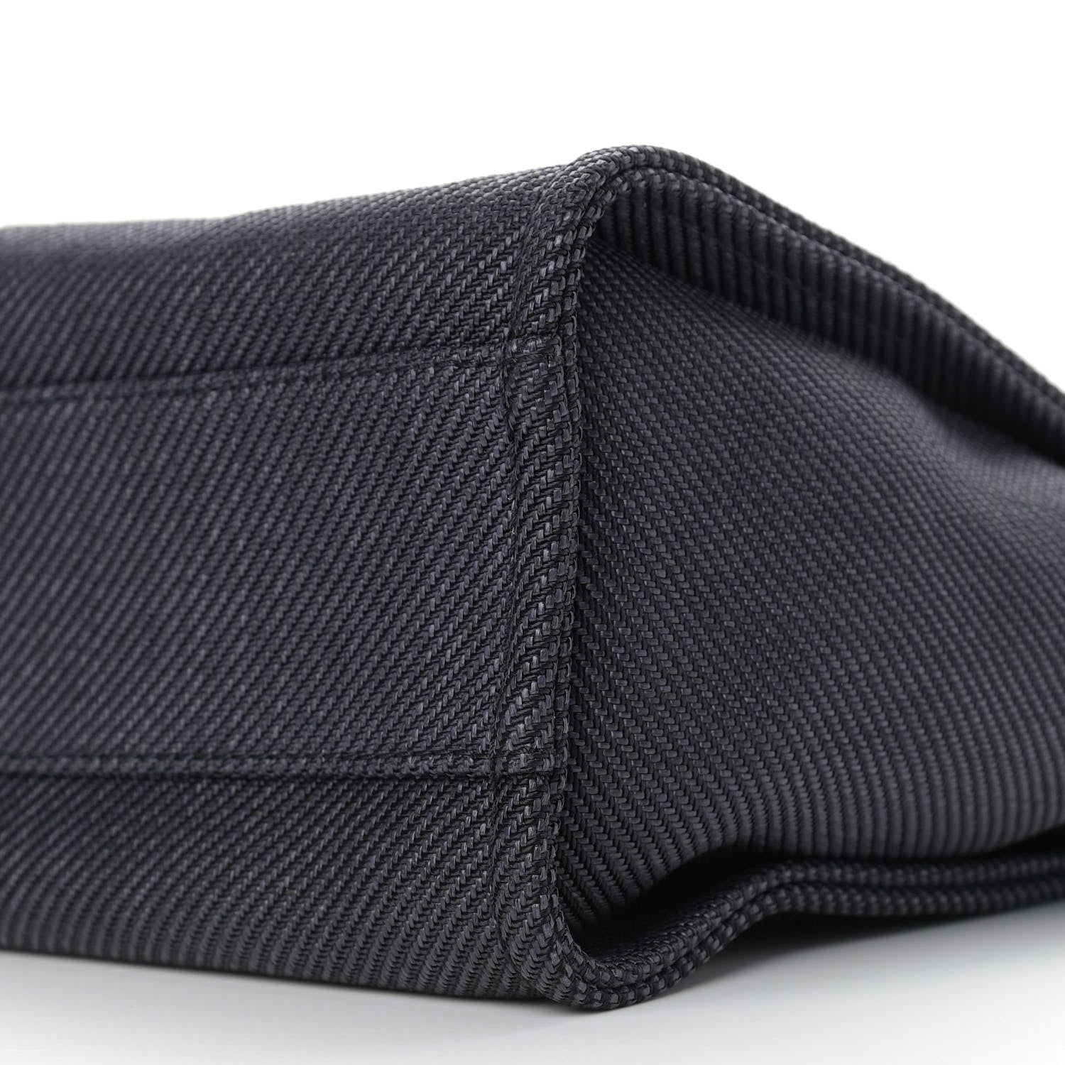 Chanel Mixed Fibers Calfskin Small Deauville Tote Black 9 of 9