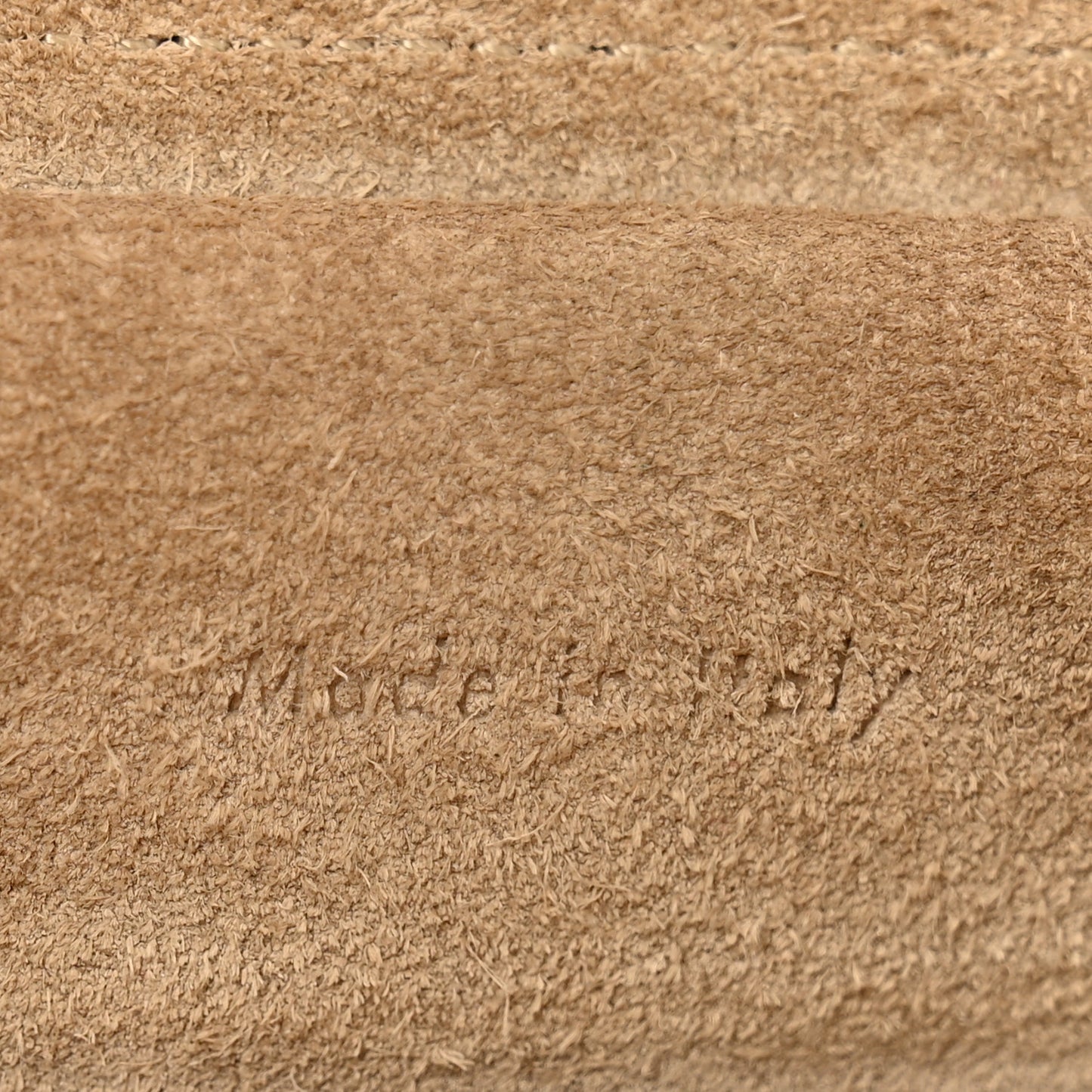 Baby Grained Calfskin Micro Belt Bag Light Taupe