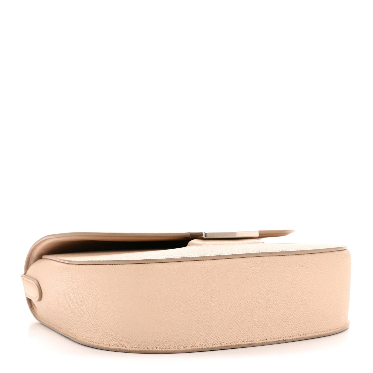 Celine Grained Calfskin Medium Trotteur  Powder 4 of 13