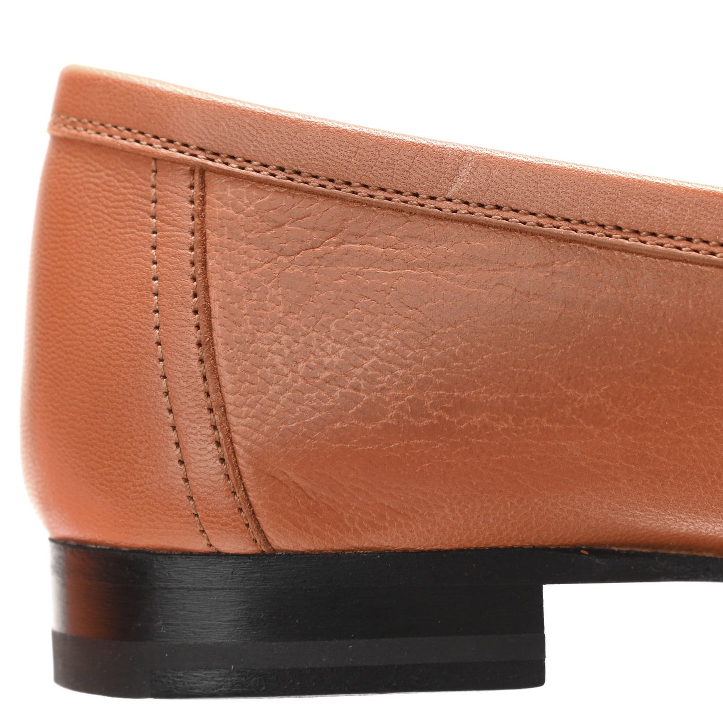 Goatskin Womens Paris Loafers 36 Marron Glaise