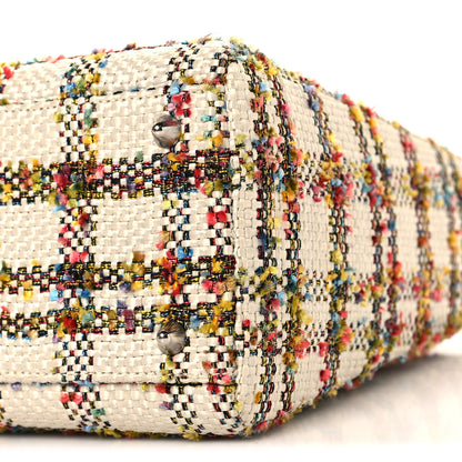 Christian Dior Tweed Medium Lady Dior  Orange Multicolor 10 of 11