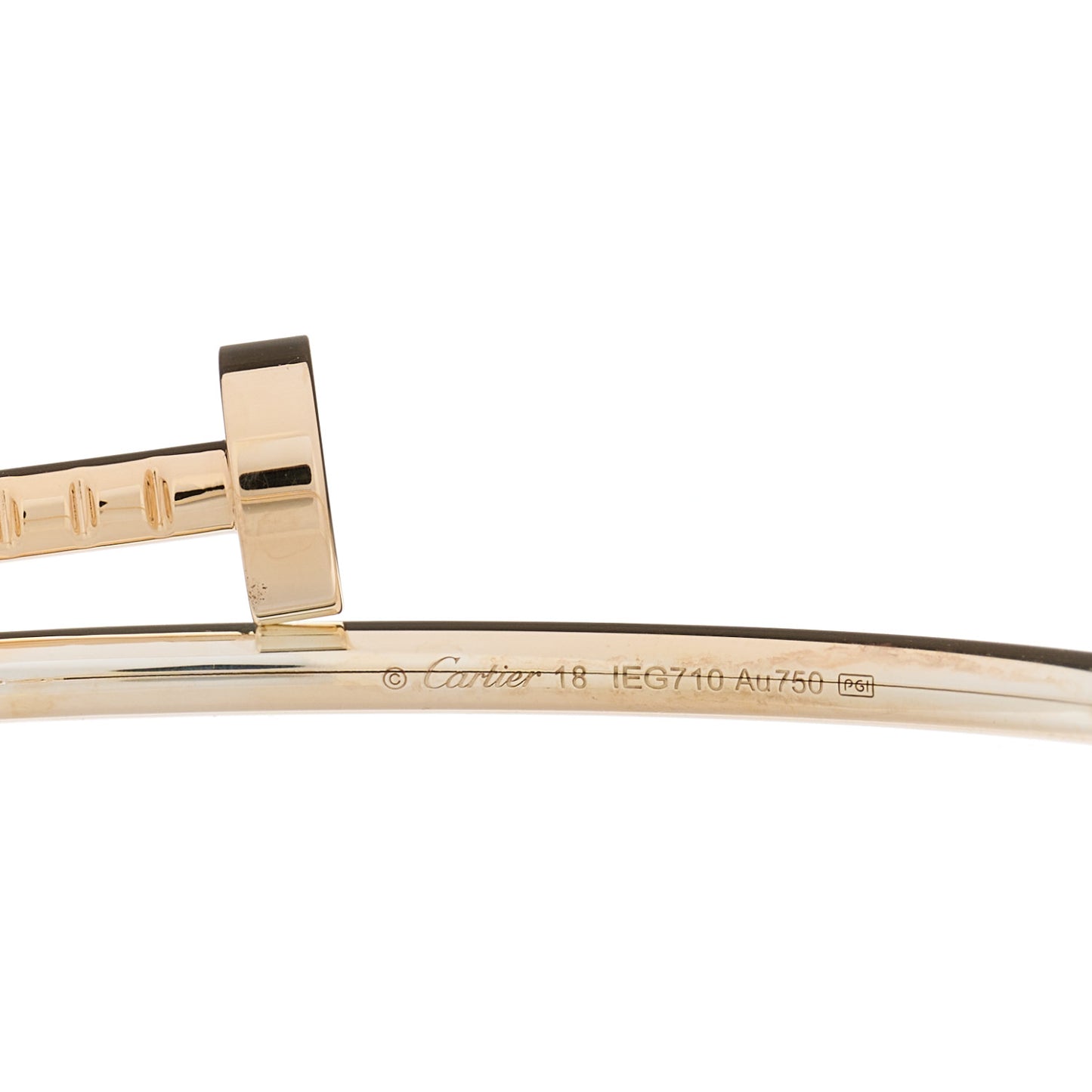 18K Pink Gold Small Juste Un Clou Bracelet 18