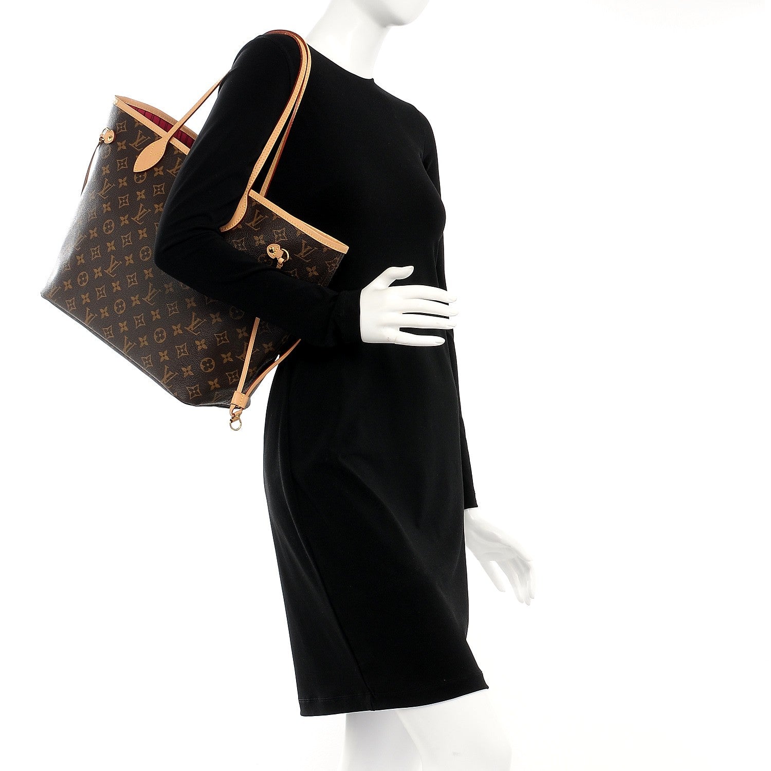 Louis Vuitton Monogram Neo Neverfull MM Pivoine 2 of 9