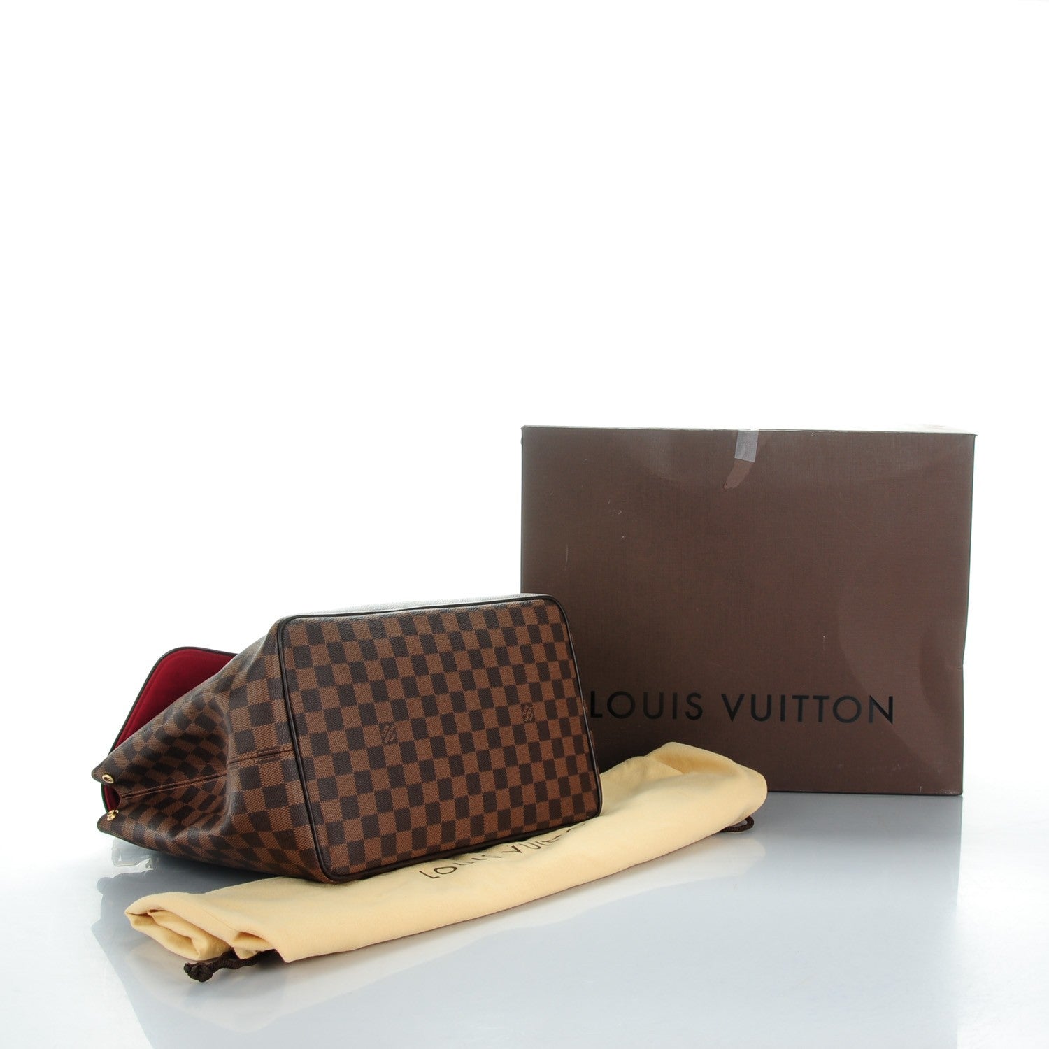 Louis Vuitton Damier Ebene Bergamo GM 4 of 7