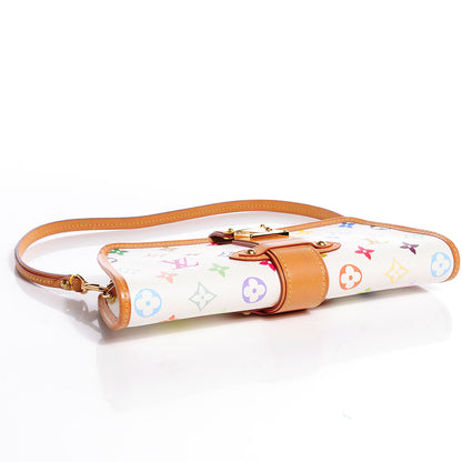 Louis Vuitton Monogram Multicolor Shirley White 4 of 7