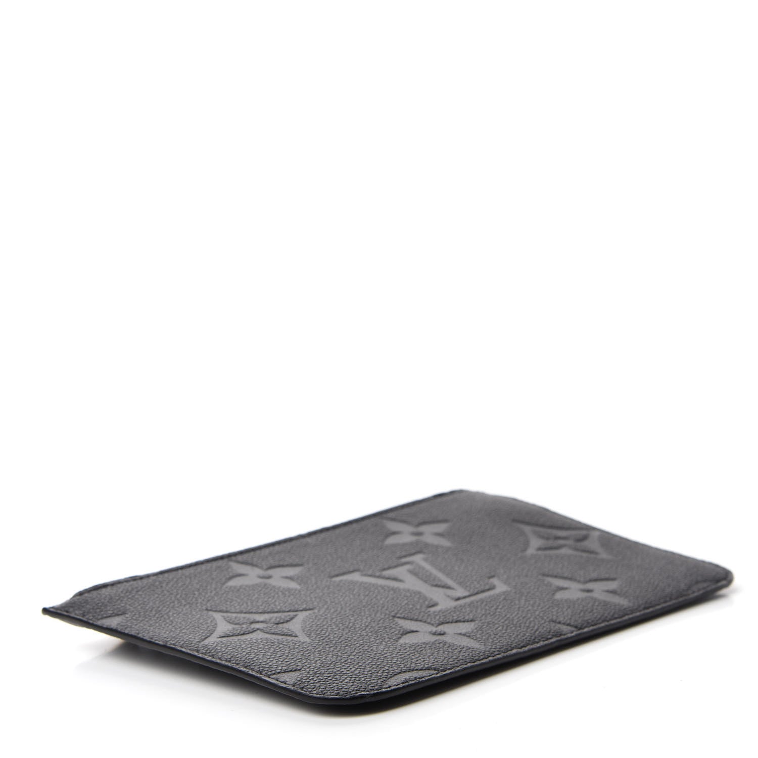 Louis Vuitton Empreinte Monogram Giant Neverfull MM Pochette Black 4 of 6