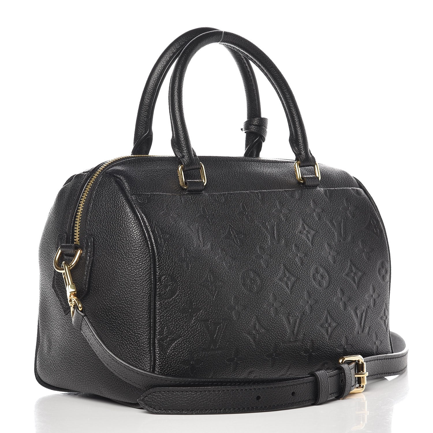 Louis Vuitton Empreinte Speedy Bandouliere 25 NM Black 4 of 9