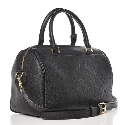 Louis Vuitton Empreinte Speedy Bandouliere 25 NM Black 4 of 9
