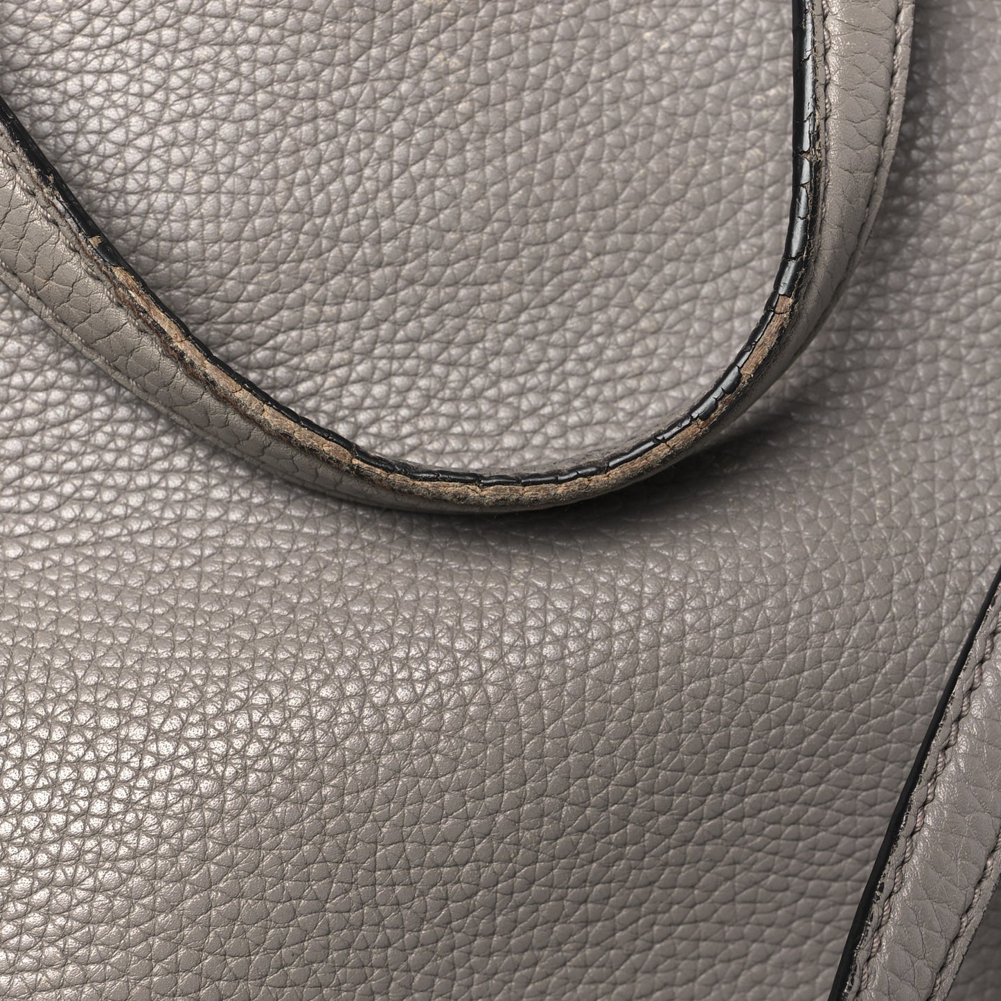 Cellarius Calfskin Medium Bamboo Daily Top Handle Bag Storm Grey