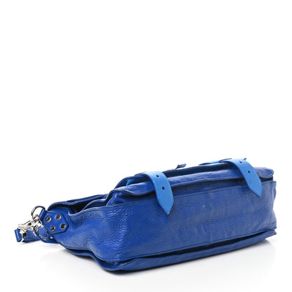 Proenza Schouler Grained Deerskin Medium Bicolor PS1 Satchel 4 of 9