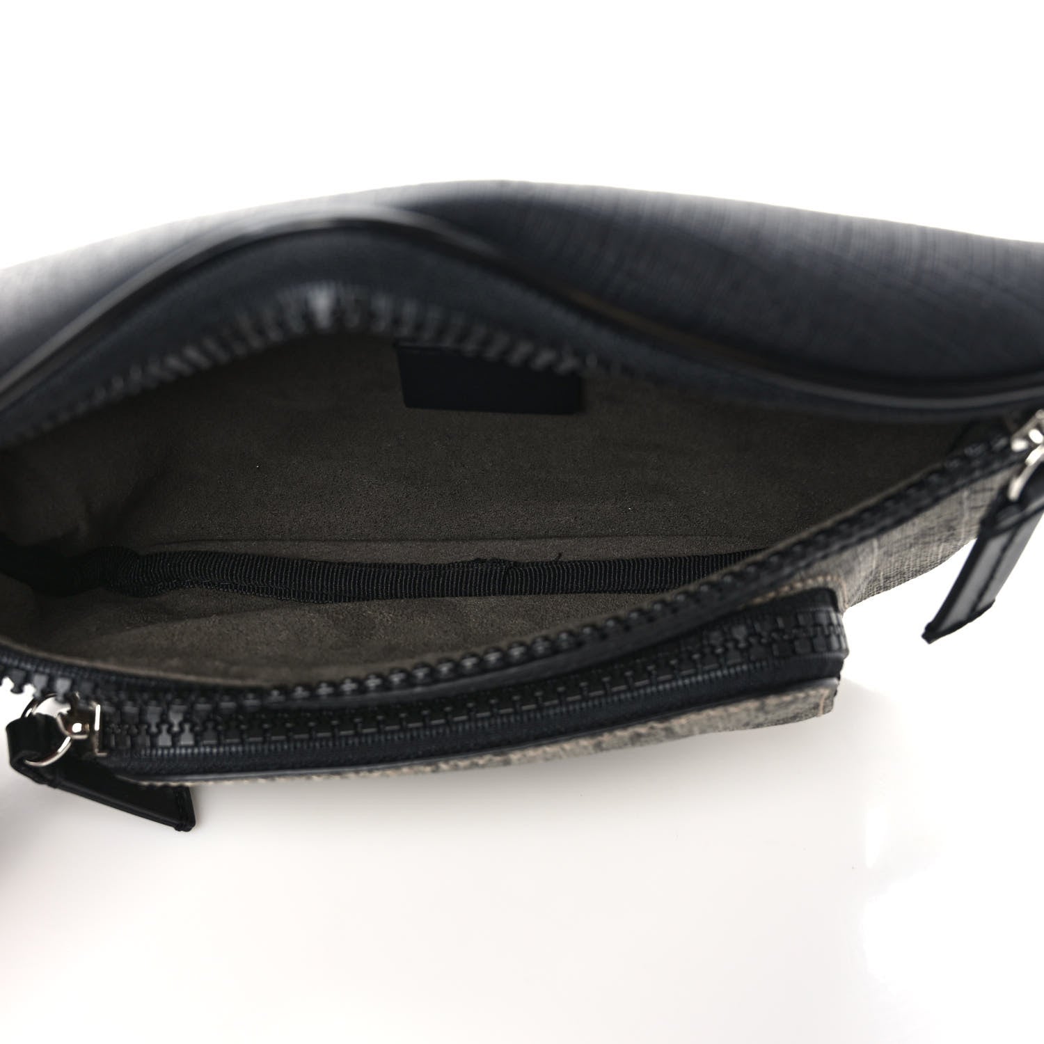 Gucci GG Supreme Monogram Belt Bag Black 5 of 9