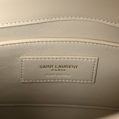 Saint Laurent Smooth Calfskin Mini Manhattan Shoulder Bag Crema Soft 6 of 9