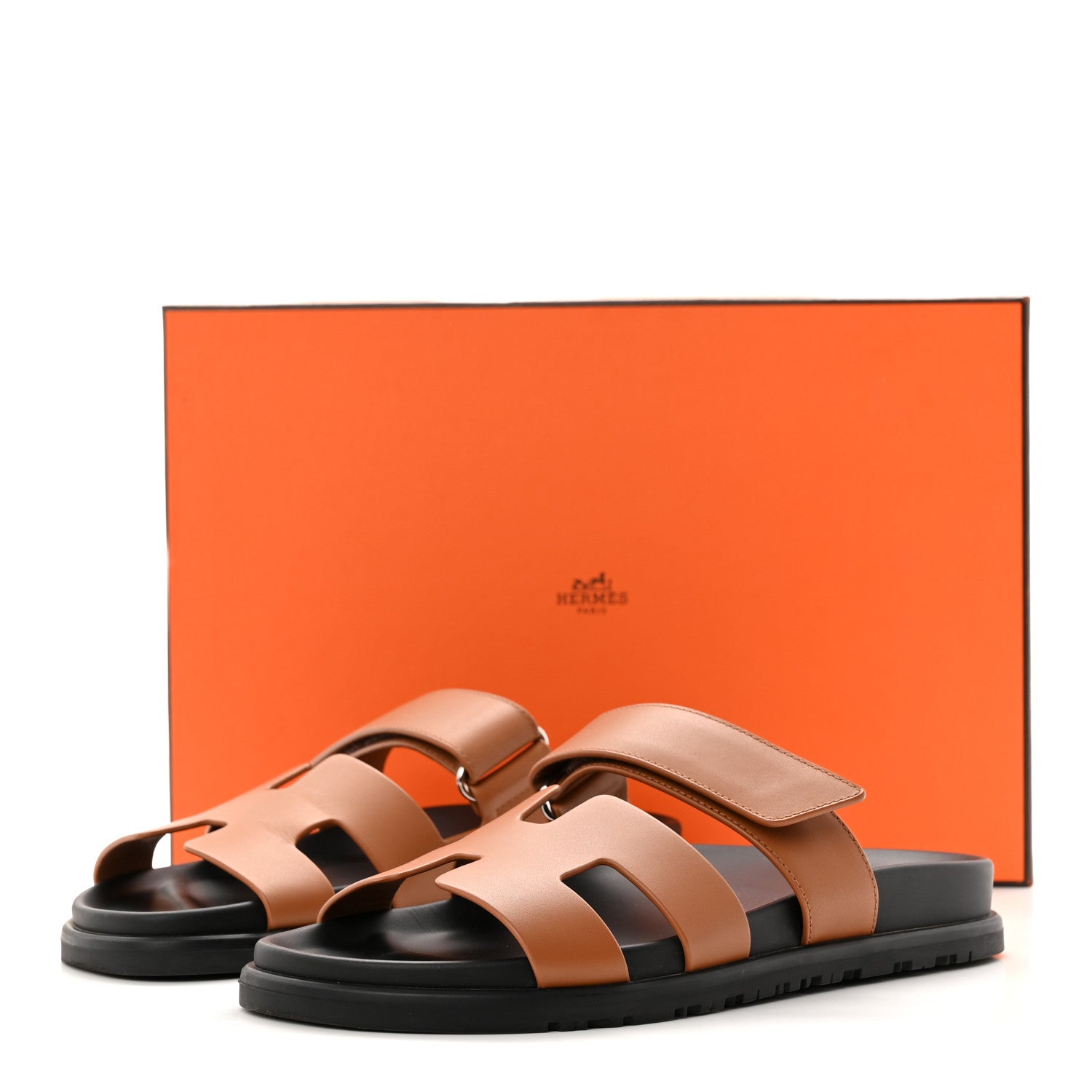 Hermes Calfskin Womens Chypre Sandals 36 Naturel 10 of 10