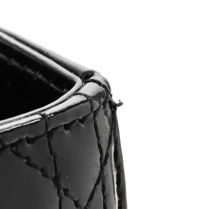 Christian Dior Patent Cannage Medium Lady Dior Black 13 of 14