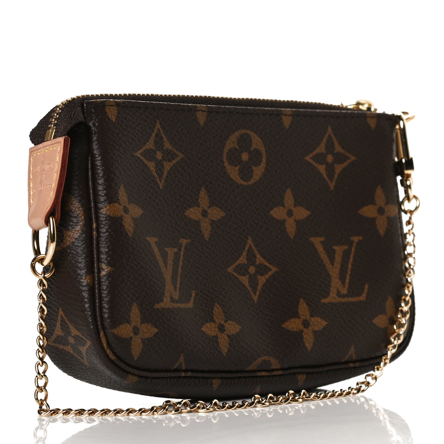Louis Vuitton Monogram Mini Pochette Accessories 3 of 9