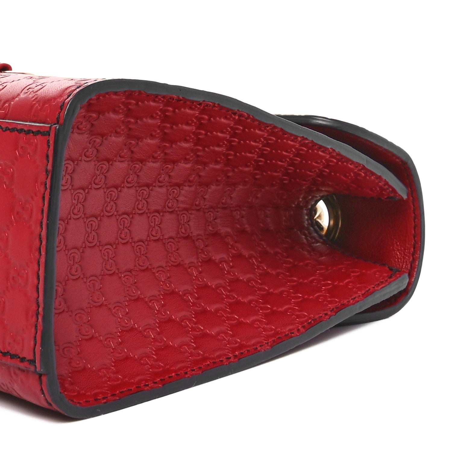 Gucci Microguccissima Medium Emily Chain Shoulder Bag Red 10 of 10