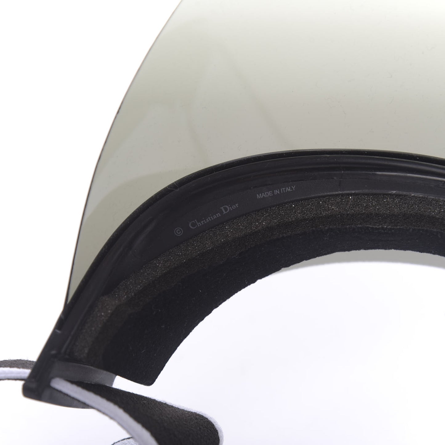 Mirrored DiorClub1 Sun Visor Black