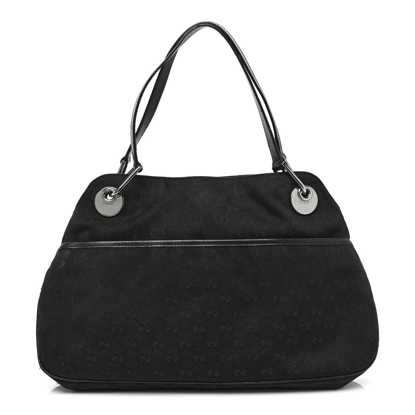 Monogram Medium Eclipse Shoulder Bag Black