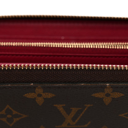 Louis Vuitton Monogram Zippy Wallet Fuchsia 7 of 8