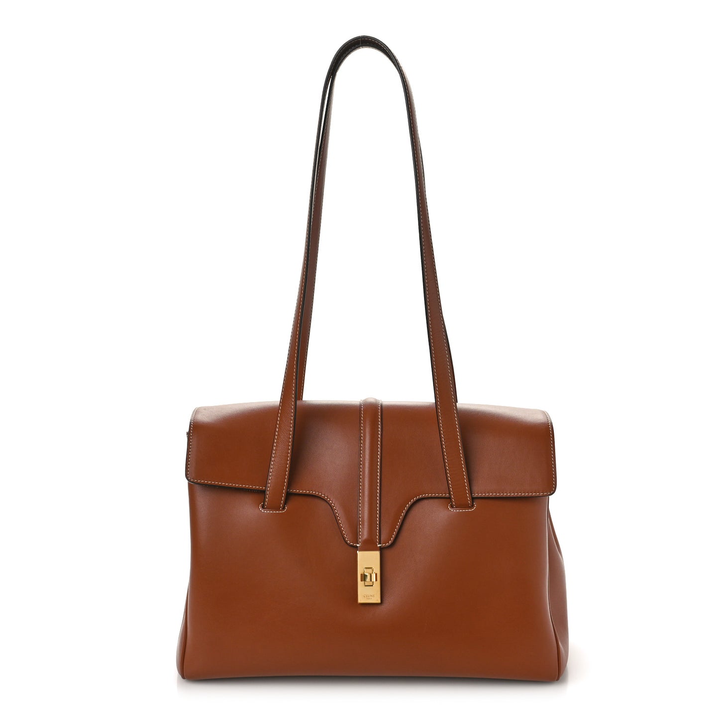 Calfskin Medium Soft 16 Bag Tan