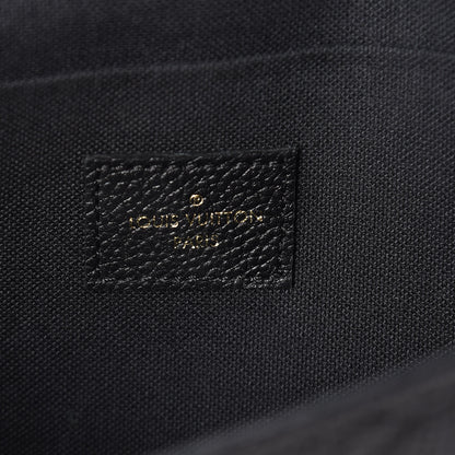 Louis Vuitton Empreinte Pochette Felicie Chain Wallet Black 6 of 13