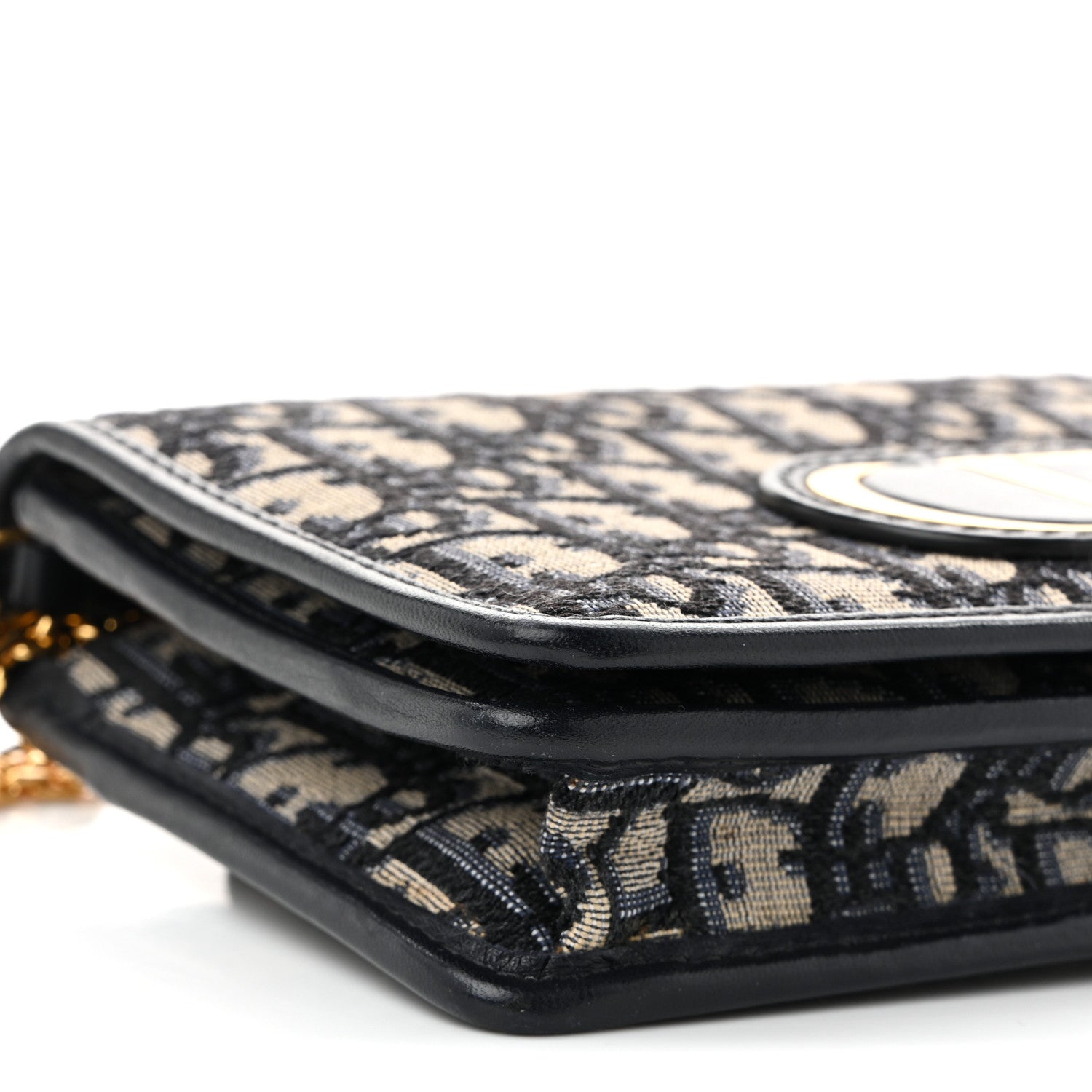 Christian Dior Oblique 30 Montaigne 2-In-1 Pouch Blue 8 of 10