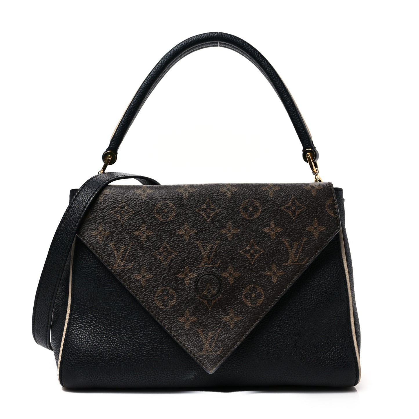 Monogram Double V Black