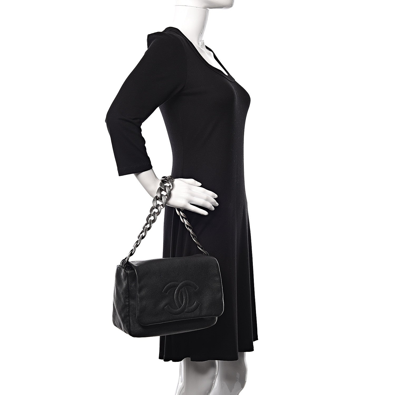 Chanel Caviar 31 Flap Black 1 of 10